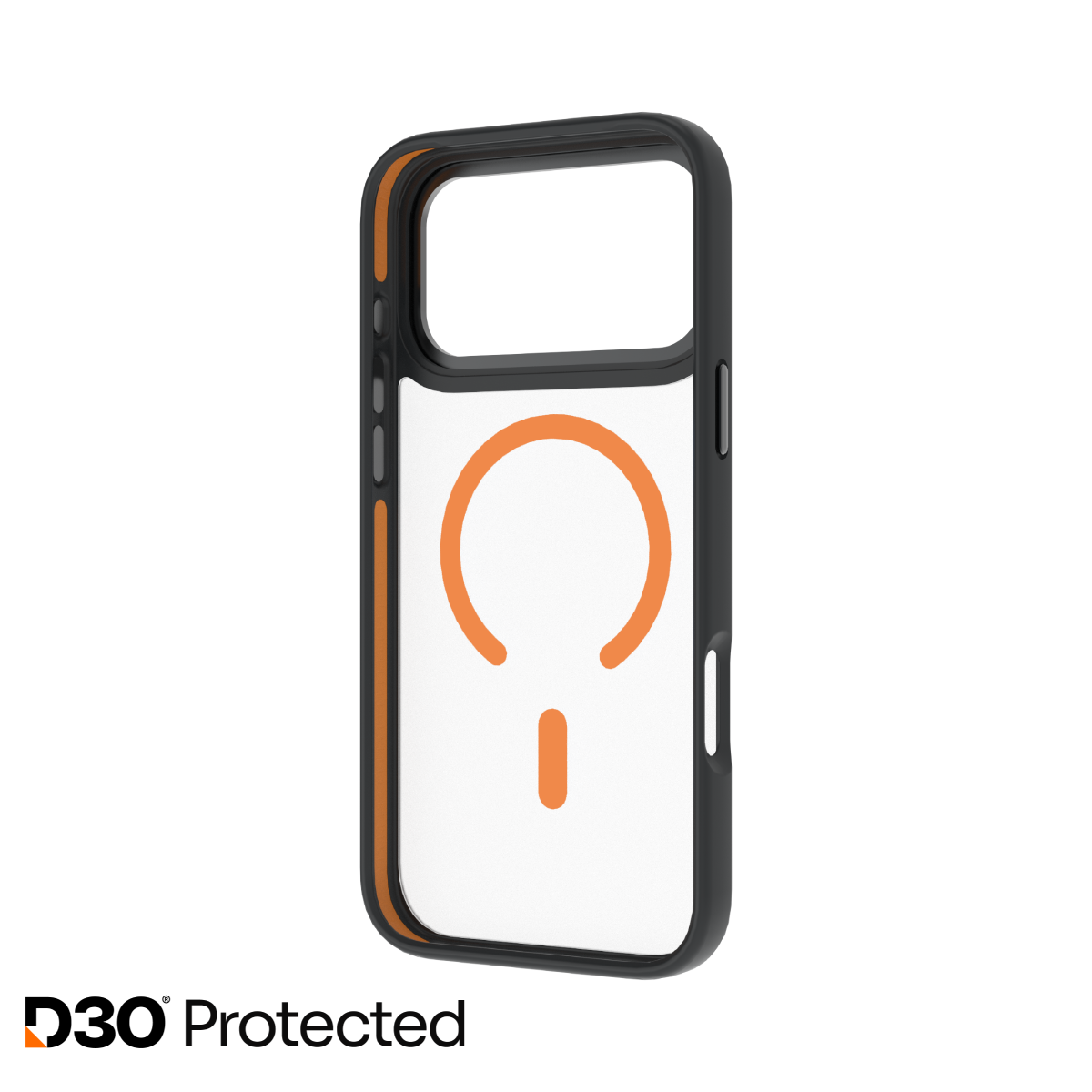 QDOS Hybrid Max D3O iPhone 18 Pro / 17 Pro Noir