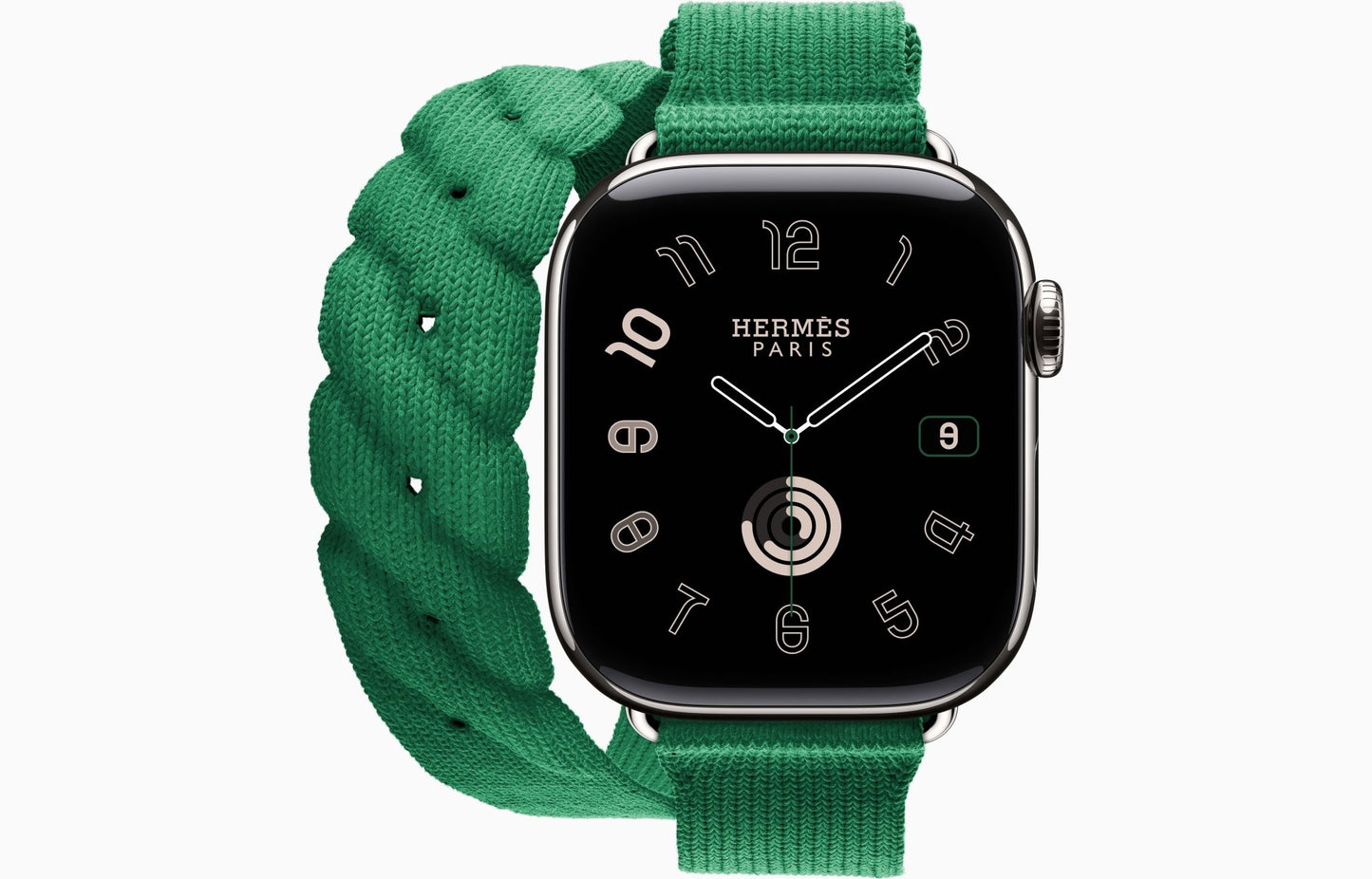 Apple Watch Hermès - 46 - Vert Moyen -