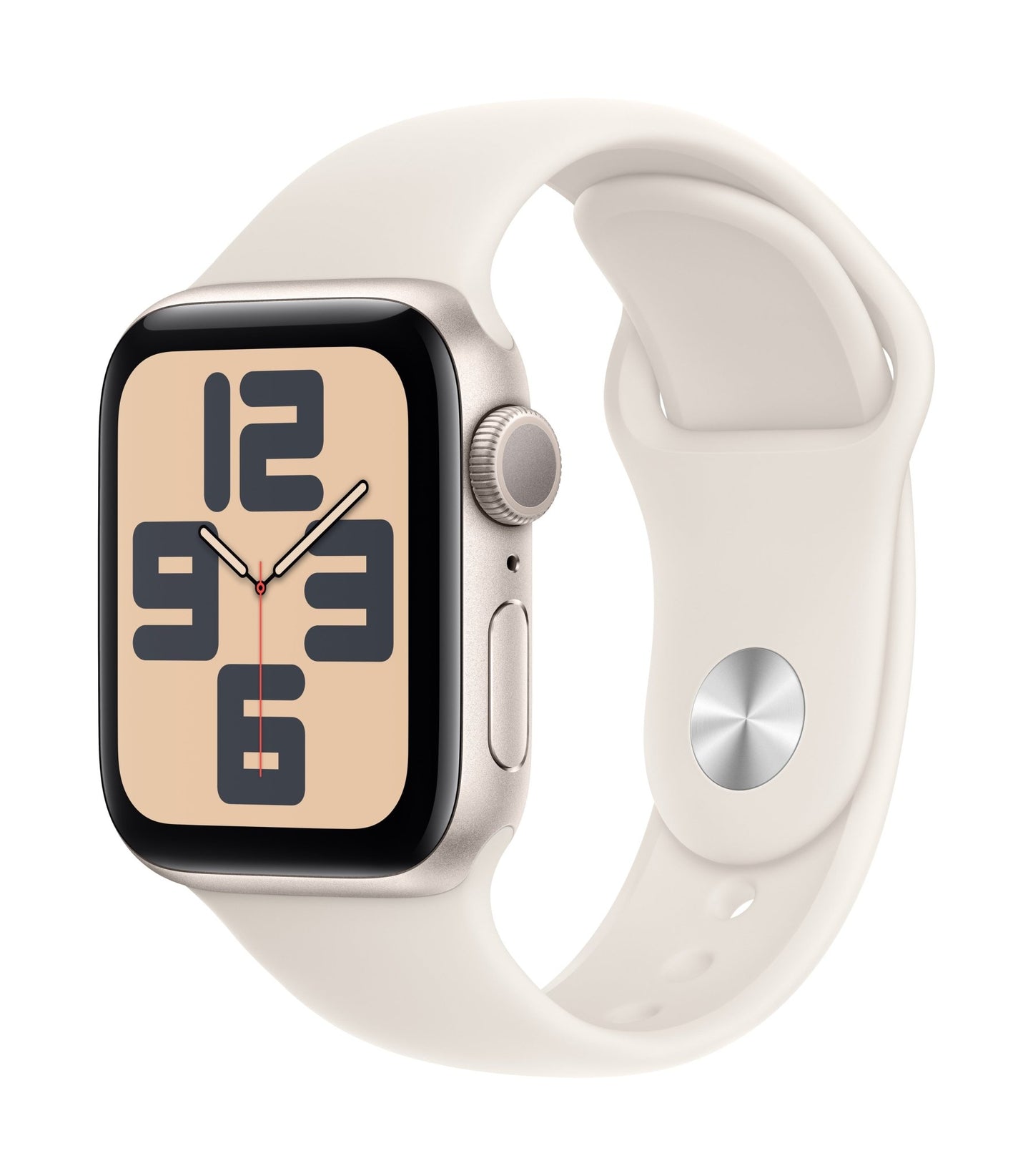 Apple Watch SE (2e génération) - MXEF3QF/A - Lumière Stellaire - 40 mm -
