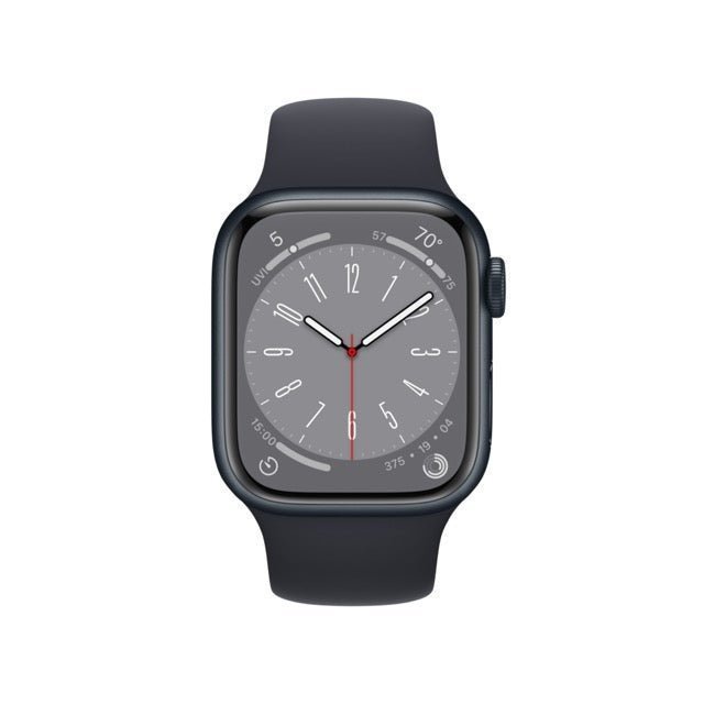 Apple Watch Series 8 GPS - MNP53NF/A - Minuit - 41 mm -