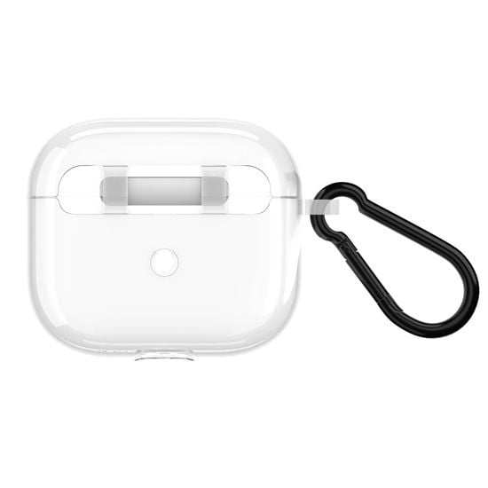 CASE MATE Coque AirPods 4 TOUGH +mousqueton CLEAR - A-UNI-UDT17-187 -
