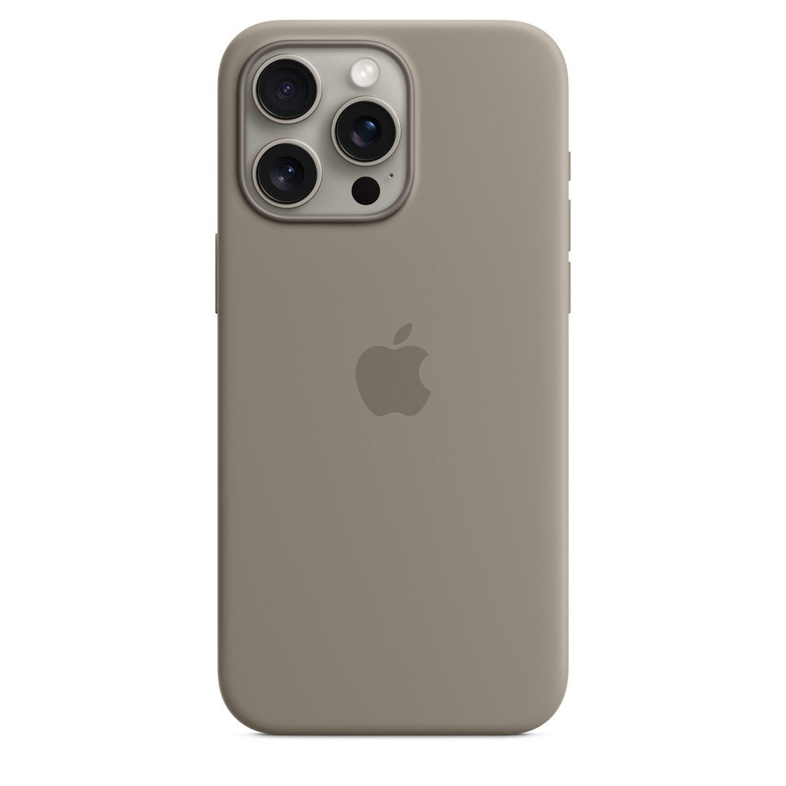 Coque en silicone avec MagSafe pour iPhone 15 Pro Max - MT1Q3ZM/A - Argile -