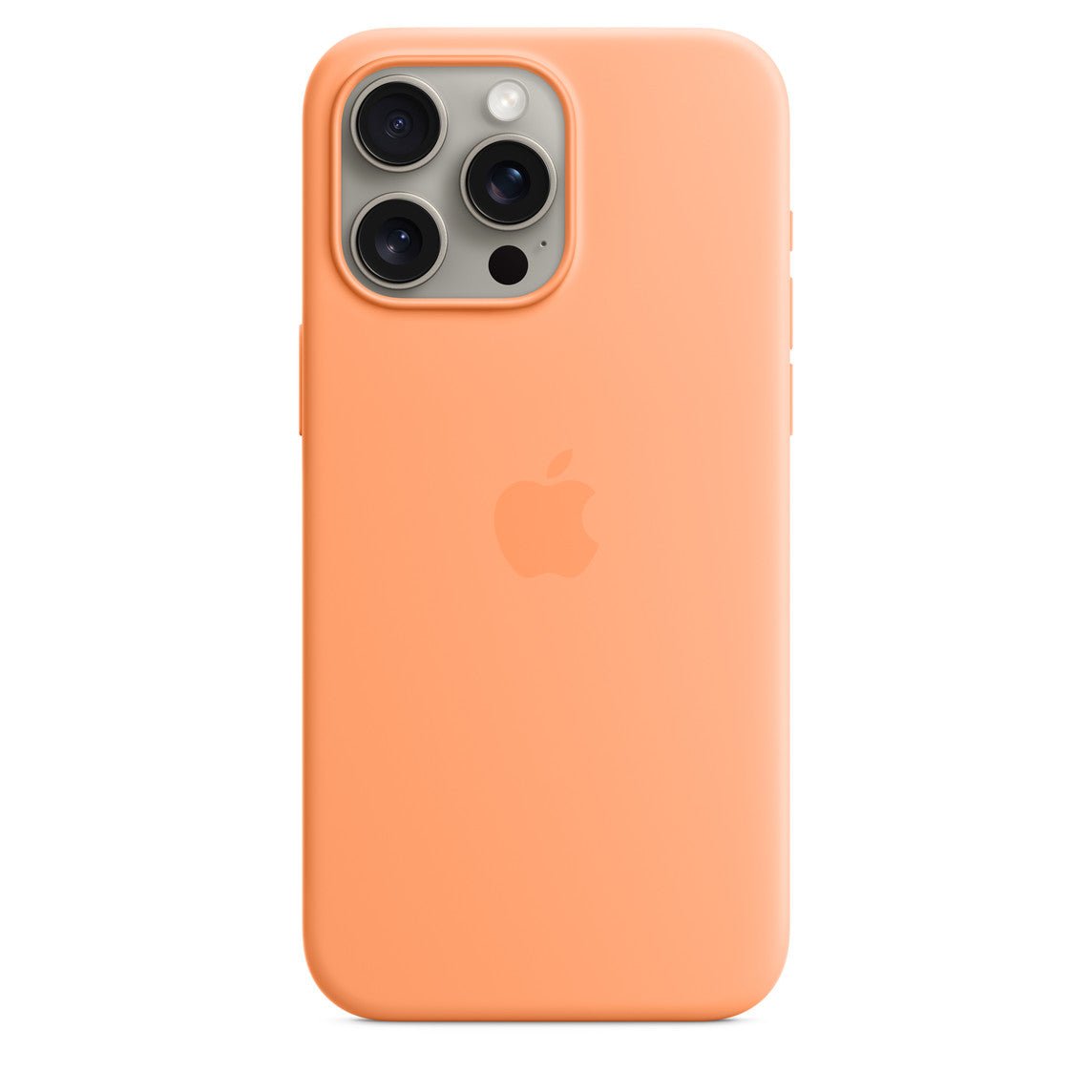 Coque en silicone avec MagSafe pour iPhone 15 Pro Max - MT1U3ZM/A - Rose pâle -