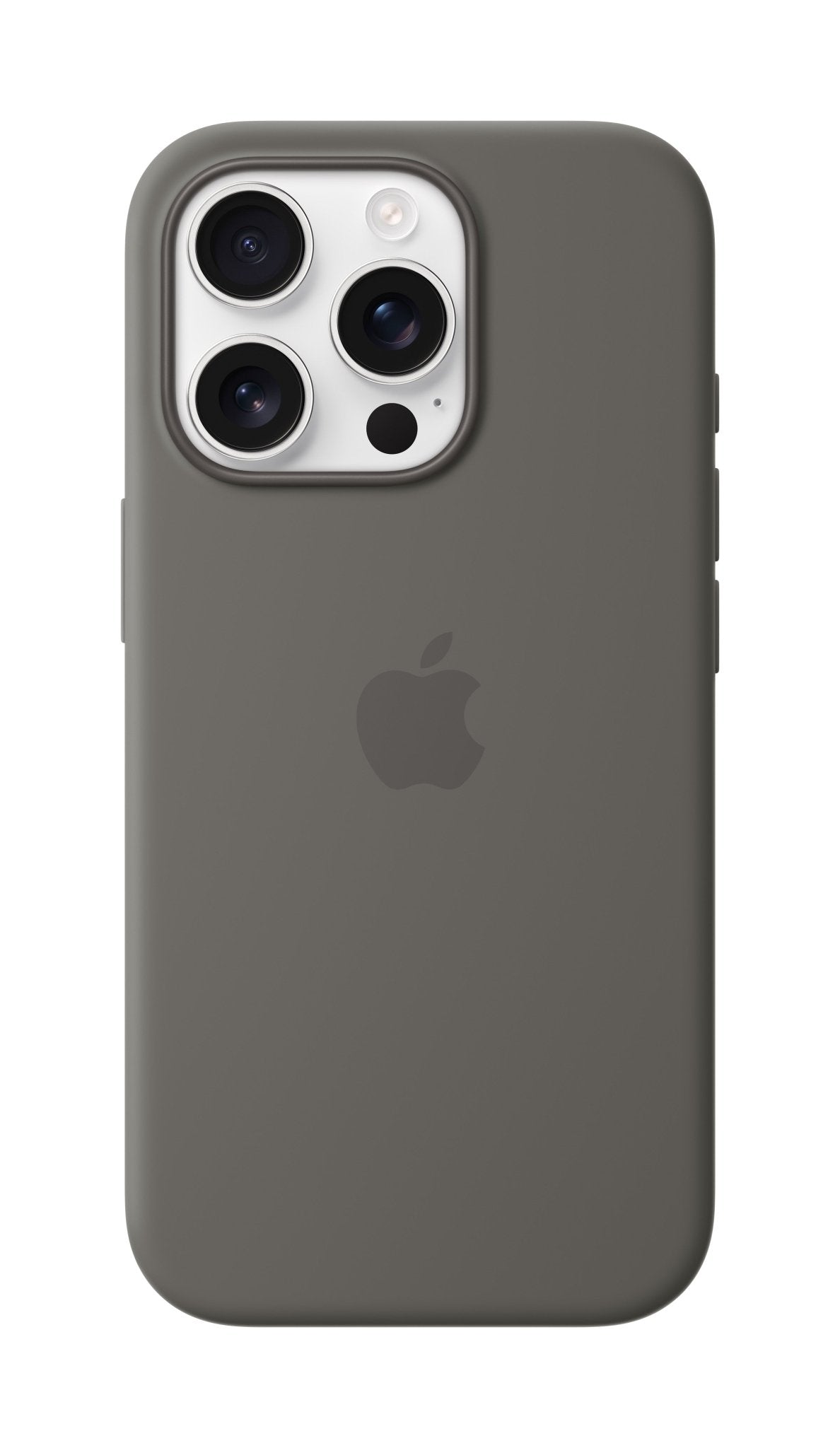 Coque en silicone avec MagSafe pour iPhone 16 Pro - MYYL3ZM/A - Gris minéral -