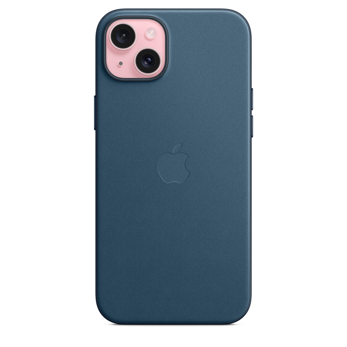 Coque en tissage fin avec MagSafe pour iPhone 15 Plus - MT4D3ZM/A - Bleu Pacifique -