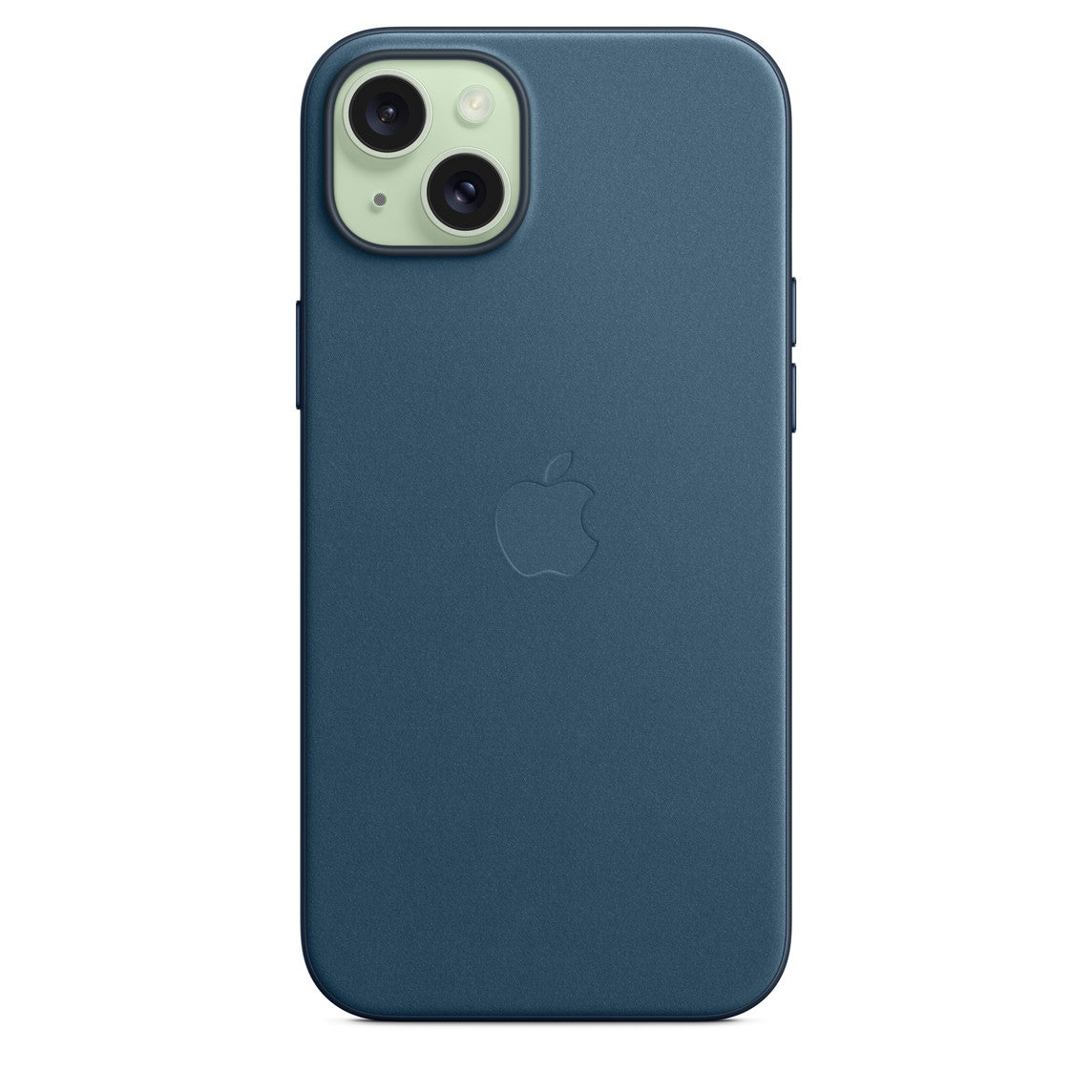 Coque en tissage fin avec MagSafe pour iPhone 15 Plus - MT4D3ZM/A - Bleu Pacifique -