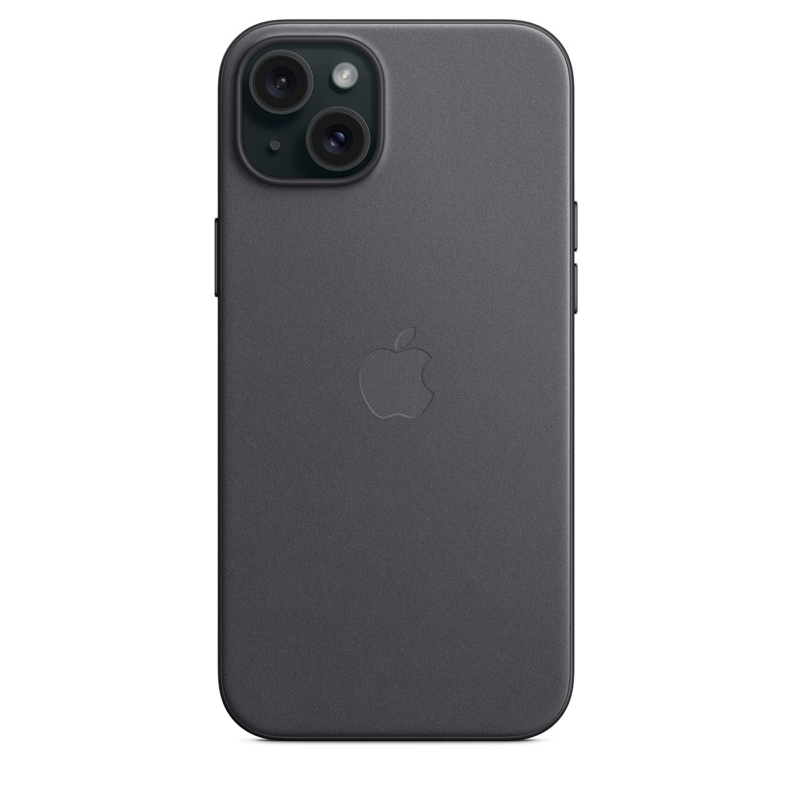 Coque en tissage fin avec MagSafe pour iPhone 15 Plus - MT423ZM/A - Noir -