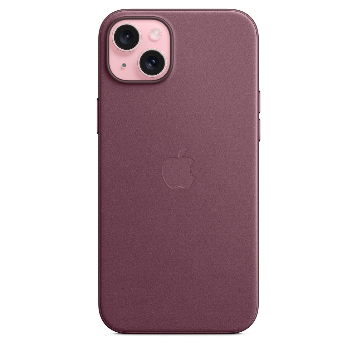 Coque en tissage fin avec MagSafe pour iPhone 15 Plus - MT423ZM/A - Noir -
