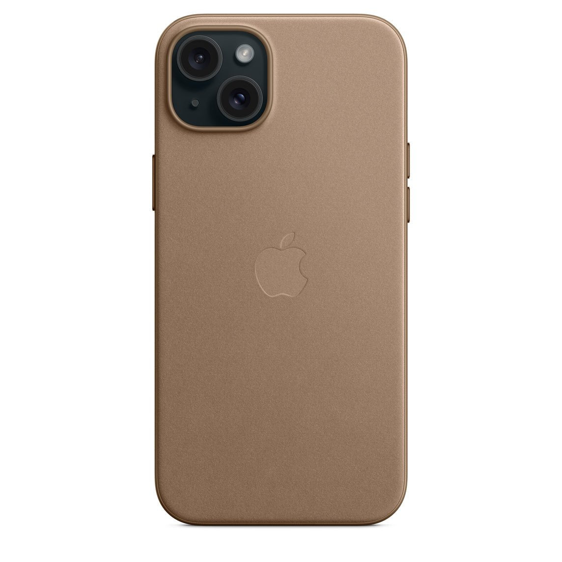 Coque en tissage fin avec MagSafe pour iPhone 15 Plus - MT473ZM/A - Taupe -