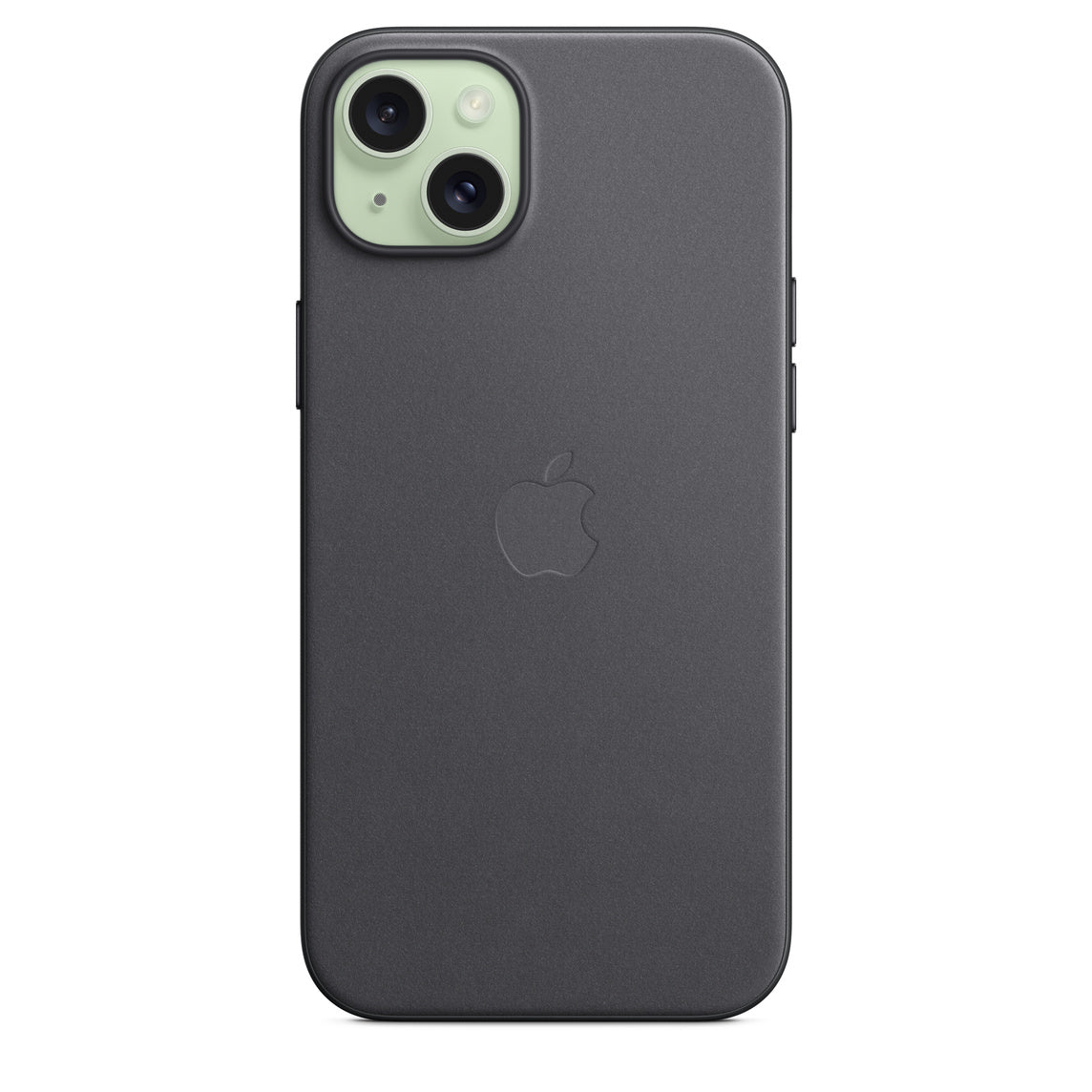 Coque en tissage fin avec MagSafe pour iPhone 15 Plus - MT423ZM/A - Noir -