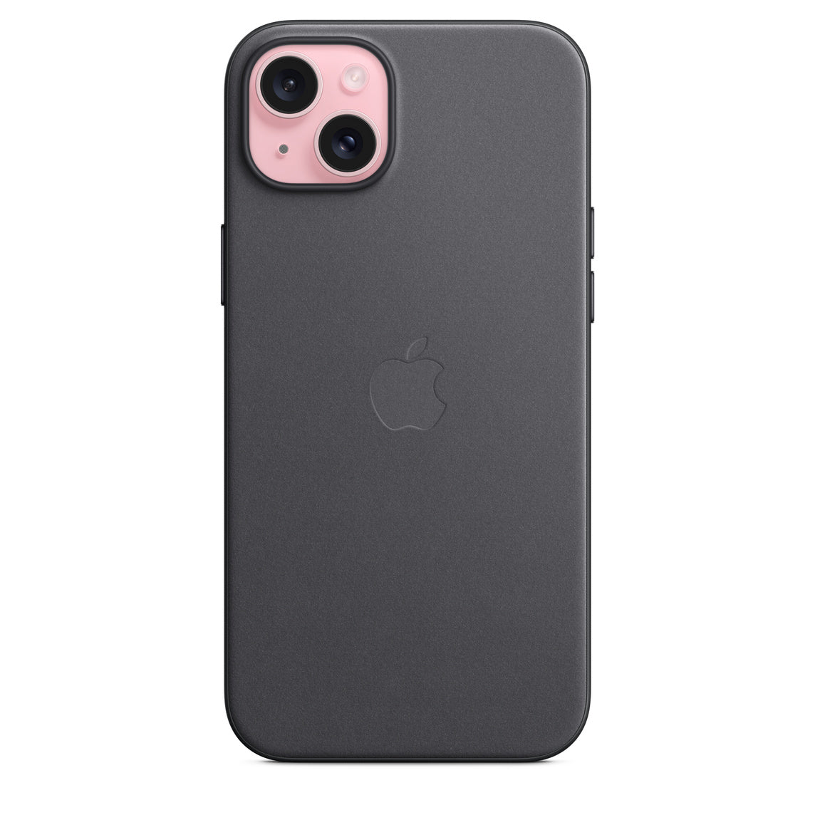 Coque en tissage fin avec MagSafe pour iPhone 15 Plus - MT423ZM/A - Noir -