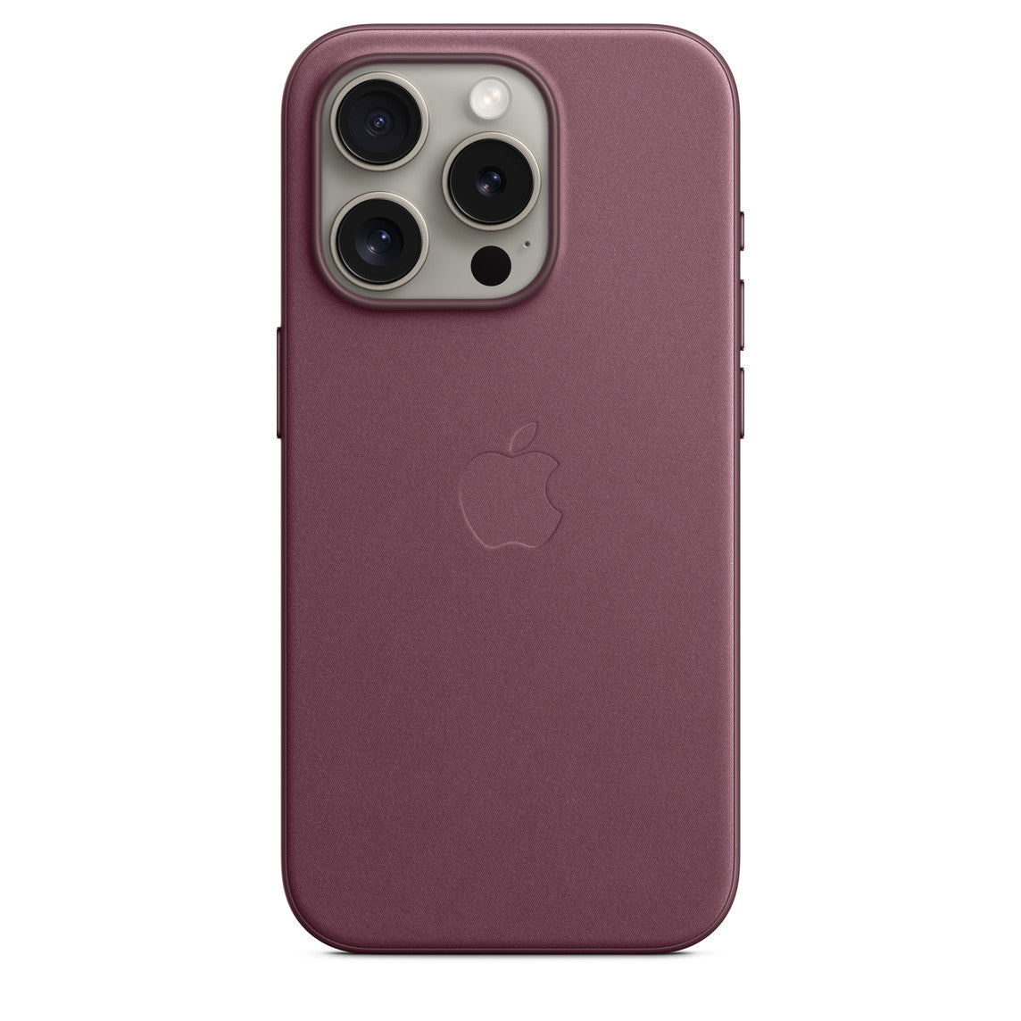 Coque en tissage fin avec MagSafe pour iPhone 15 Pro - MT4L3ZM/A - Mûre -