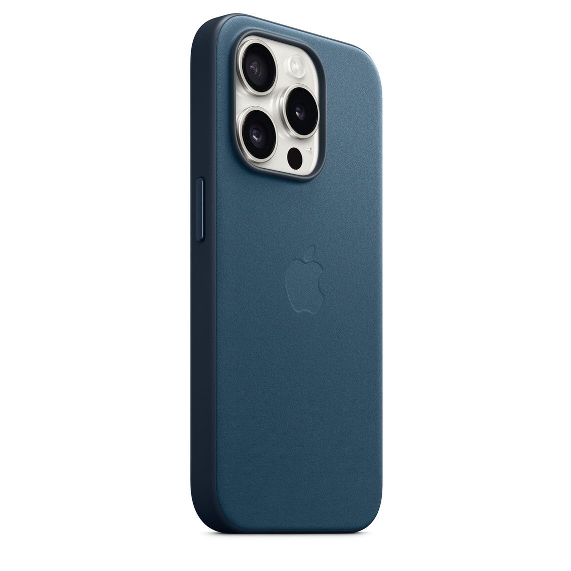 Coque en tissage fin avec MagSafe pour iPhone 15 Pro - MT4Q3ZM/A - Bleu Pacifique -