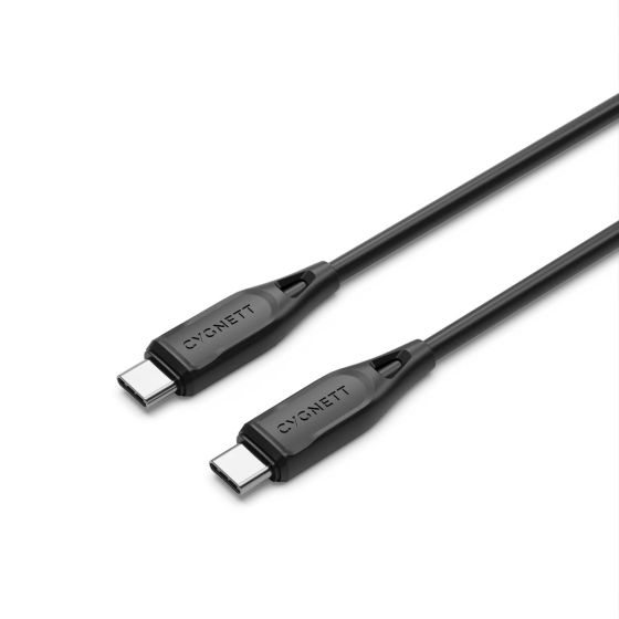 CYGNETT Essential USB - C to USB - C cable (2m) Noir - A - IPH - UDT17 - 47 -