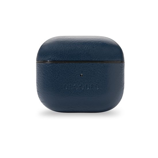 DECODED - Etui en cuir pour AirPods 3eme Gen - Bleu marine - A - UNI - UDT17 - 82 -