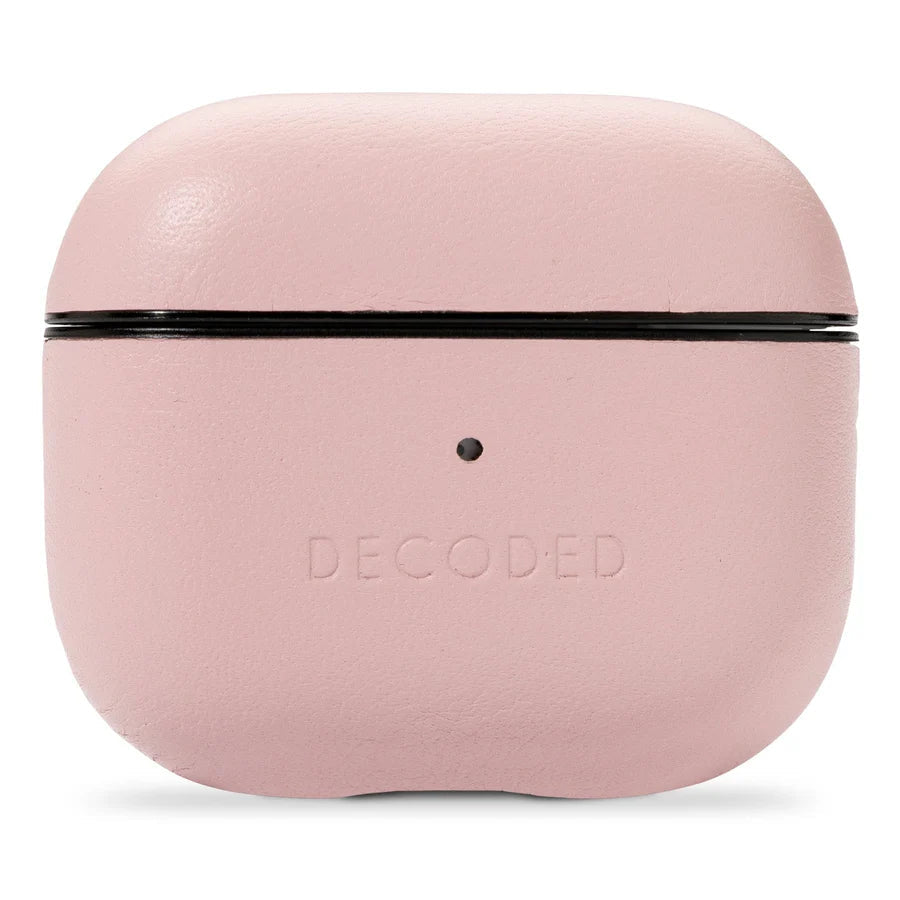 DECODED - Etui en cuir pour AirPods 3eme Gen - Rose - A - UNI - UDT17 - 83 -