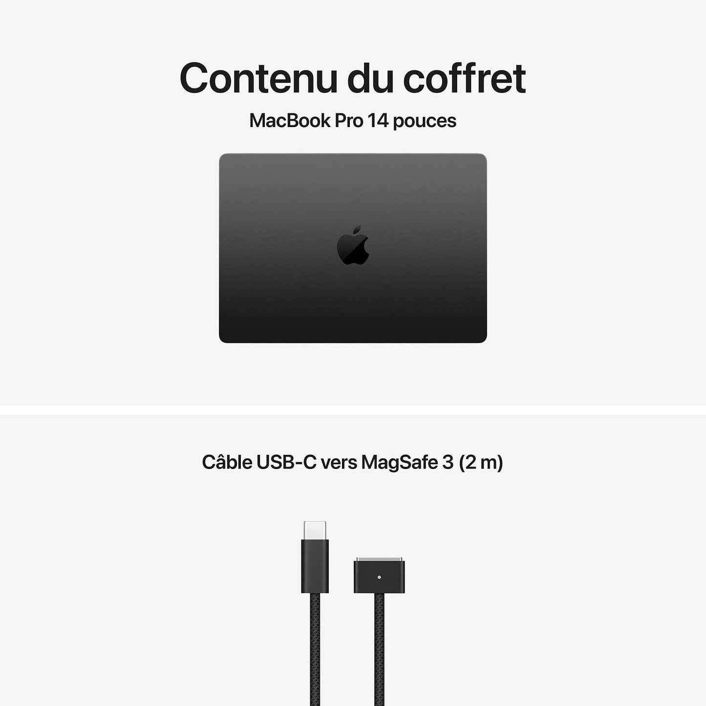 Macbook Pro 14" - Puce Apple M5 avec CPU 10 et GPU 10 - MDE64FN/A - Argent - 24 Go - SSD de 1 TB
