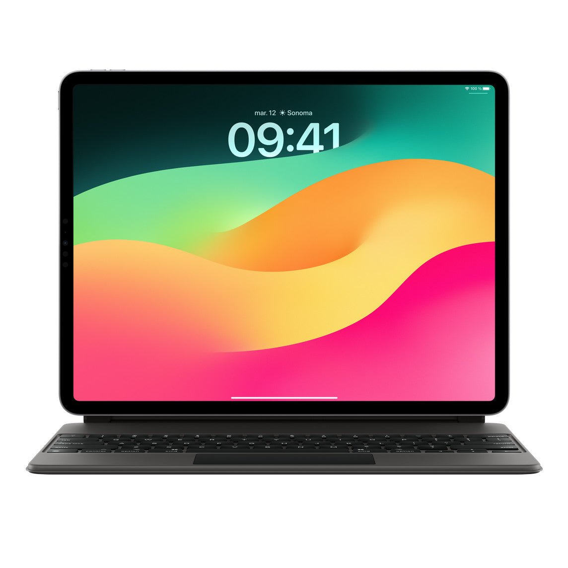 Magic Keyboard pour iPad Pro 12,9 po (3ᵉ, 4ᵉ, 5ᵉ et 6ᵉ génération) - Français - Noir - MJQK3F/A -