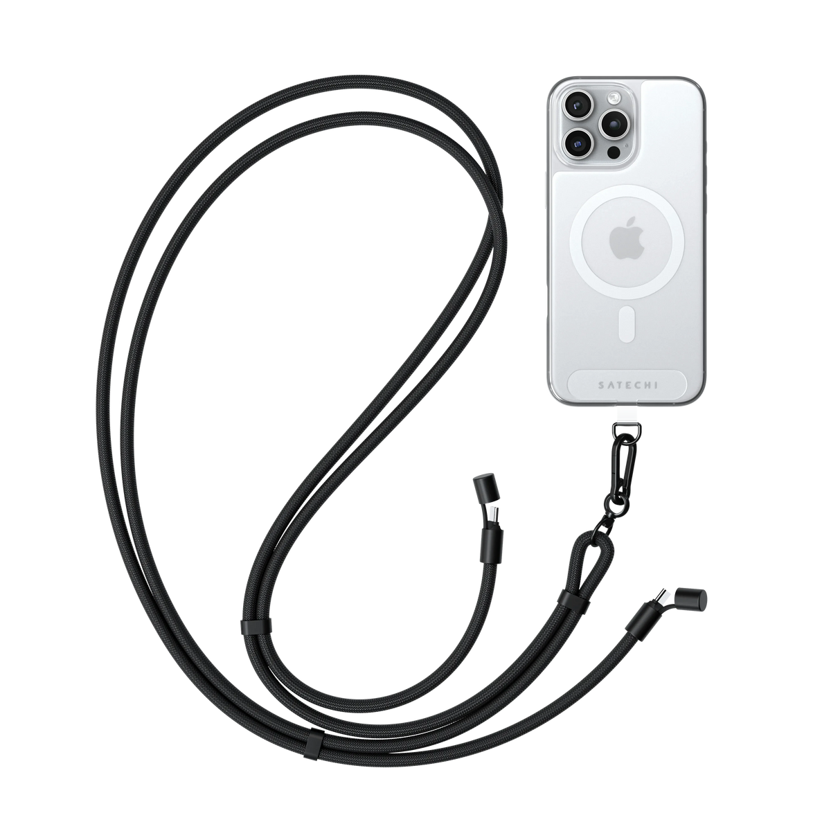SATECHI Câble Crossbody Lanyard OntheGo - Black