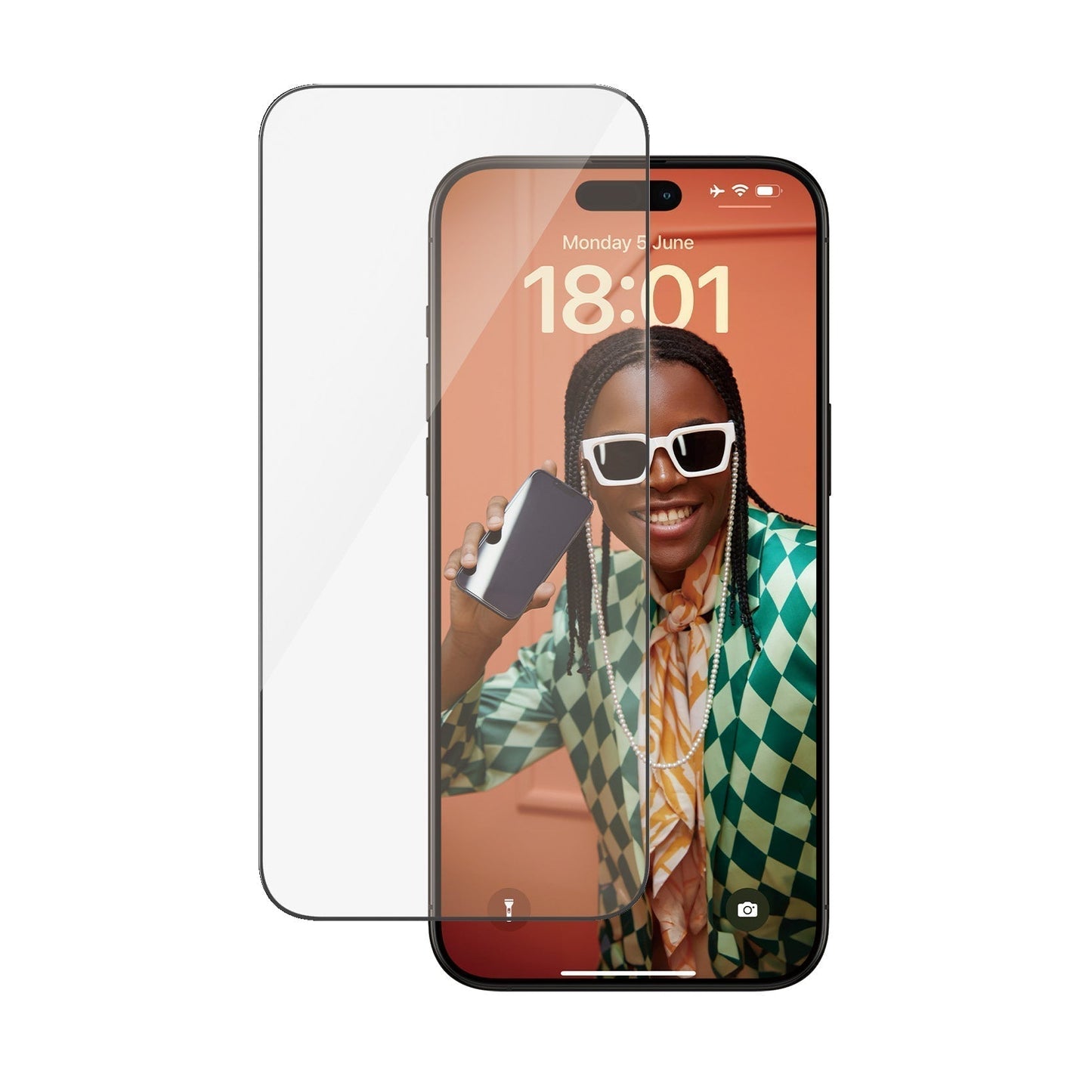 PanzerGlass - Protection d'écran Ultra - Wide fit - A - IPH - UDD24 - 109 - iPhone 15 Pro Max -