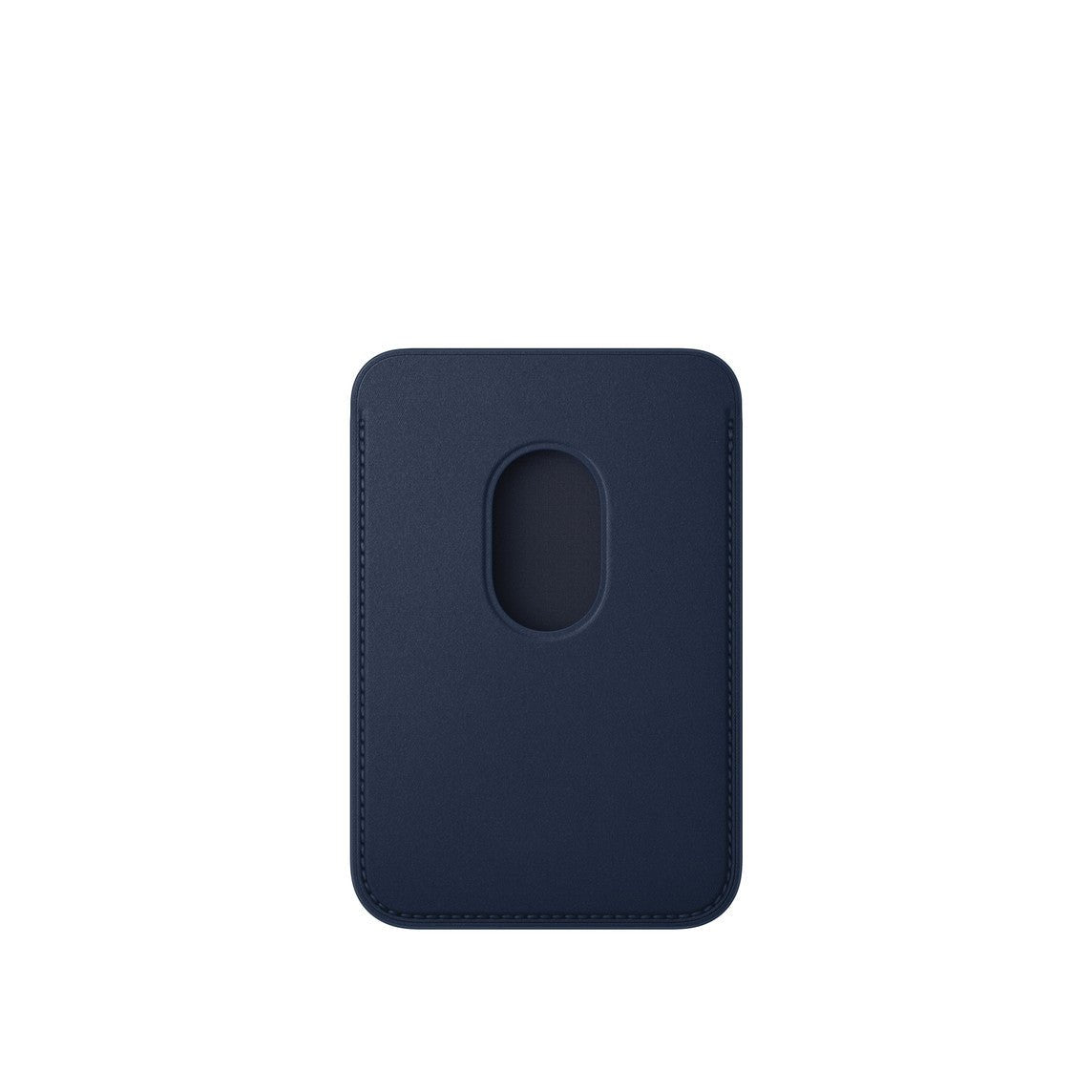 Porte‑cartes en tissage fin pour iPhone avec MagSafe - MA6X4ZM/A - Bleu intense -
