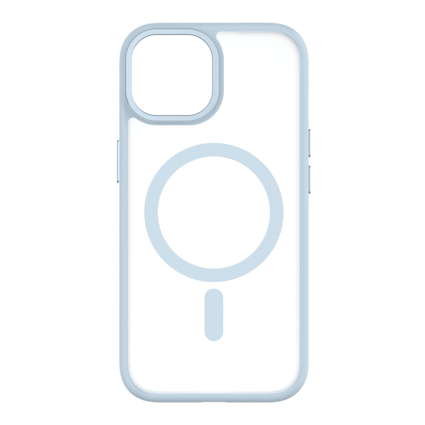 QDOS HYBRID SOFT avec SNAP (Magsafe) iPhone 15 - A - IPH - UDQ15 - 191 - Bleu ciel -