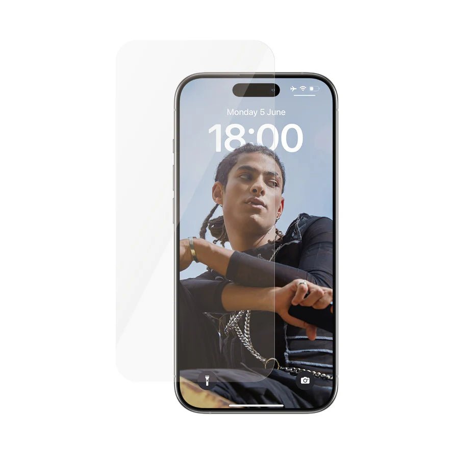 SAFE by PanzerGlass - Protection d'écran Ultra - Wide fit - A - IPH - UDD24 - 130 - iPhone 15 / 16 -