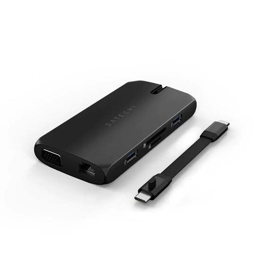 SATECHI Adaptateur multiport USB - C on - The - Go 9 - en - 1 (Noir) - A - UNI - UDT17 - 131 -