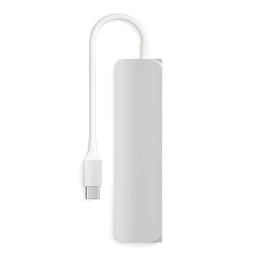 SATECHI Adaptateur SLIM Multiport USB - C HDMI 4K 3 - en - 1 (Argent) - A - UNI - UDT17 - 57 -