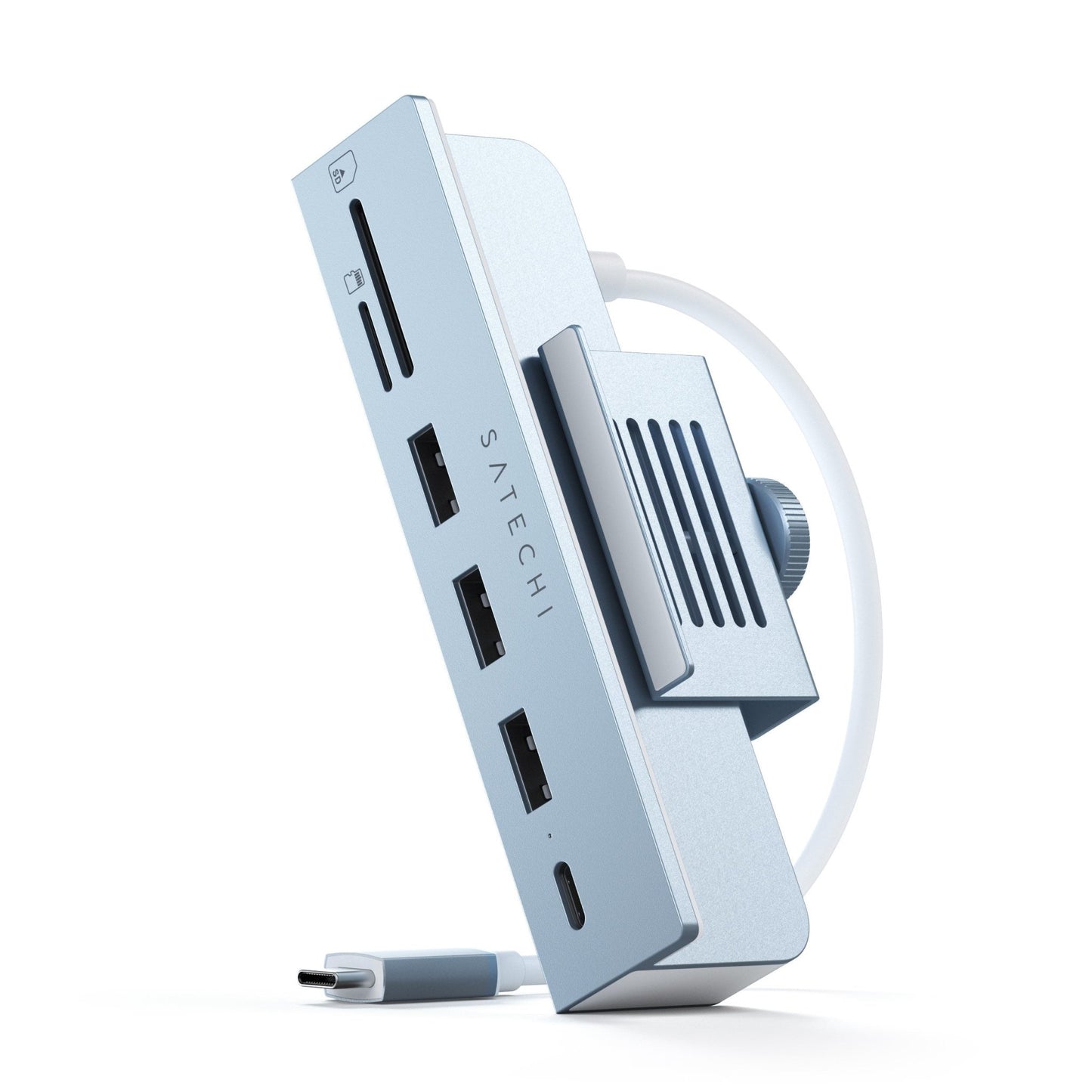 SATECHI Hub Clamp USC - C pour 24" iMac 6 - en - 1 (Bleu) - A-UNI-UDT17-118 -