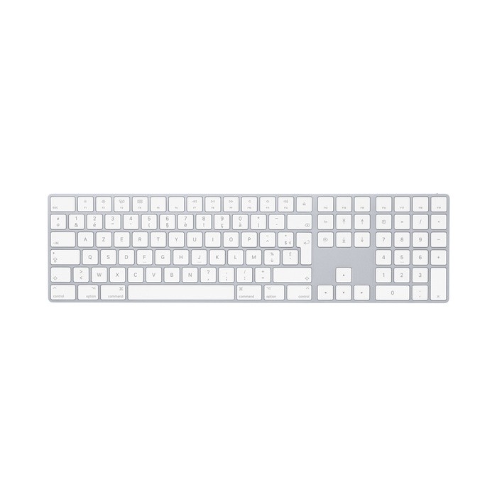 Apple Magic Keyboard avec pavé numérique (AZERTY) - Argent