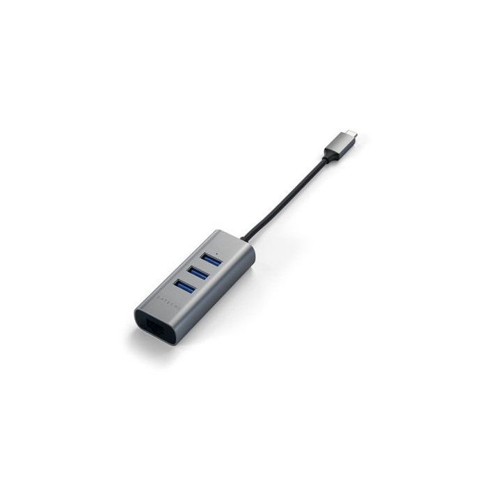 SATECHI 2-en-1 USB-C vers Ethernet / 3 x USB