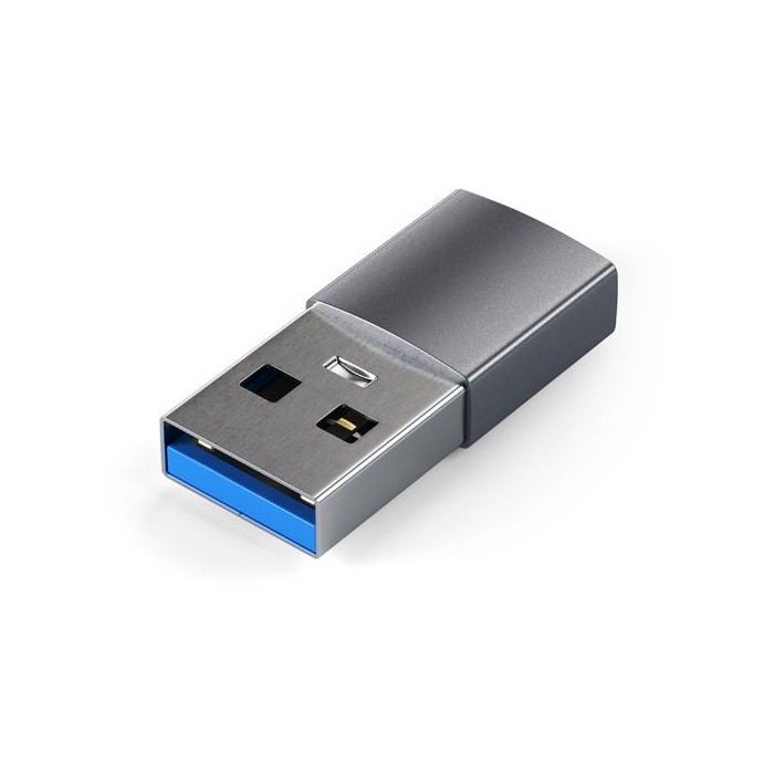 SATECHI - Adaptateur USB-C / USB-A - Space Gray