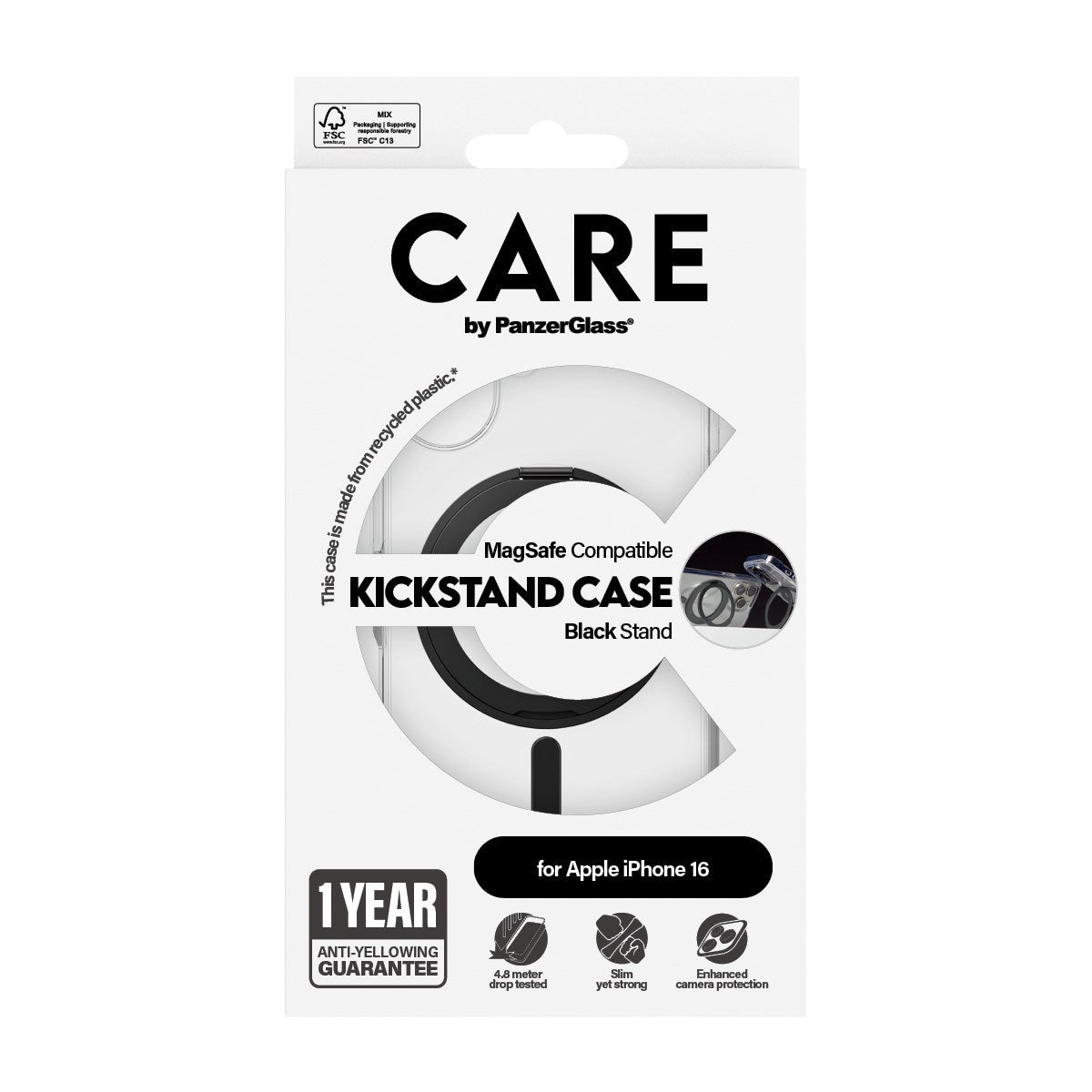 CARE Feature Kickstand iPhone 16
