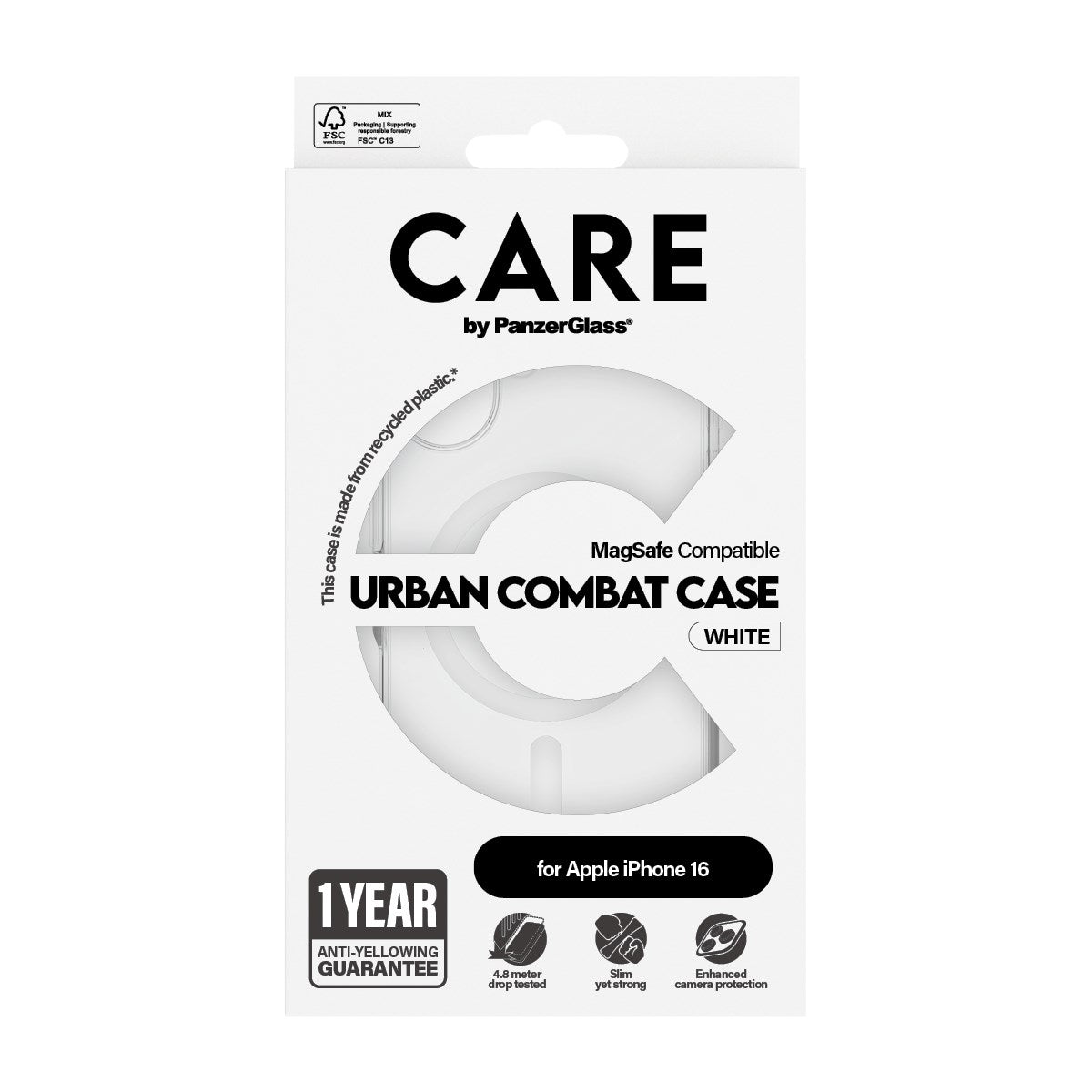 CARE Flagship White MagSafe iPhone 16