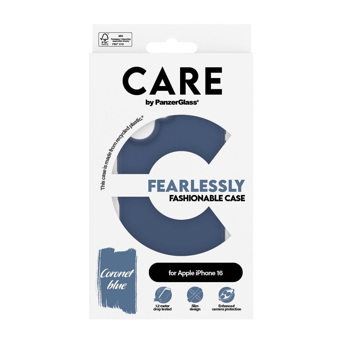 CARE Fashion Blue iPhone 16