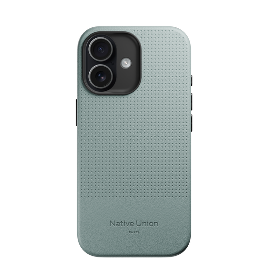 NATIVE UNION Coque Active Case iPhone 17 Slate Green