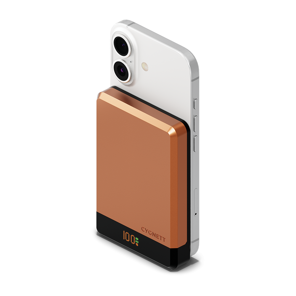 CYGNETT - Batterie externe Mag Slim 10K Copper