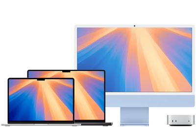 MacBook Pro, iMac et écran pour les professionnels