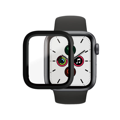 PanzerGlass film de protection intégrale noir pour Apple Watch Series 4 / 5 / 6 / SE 40 mm