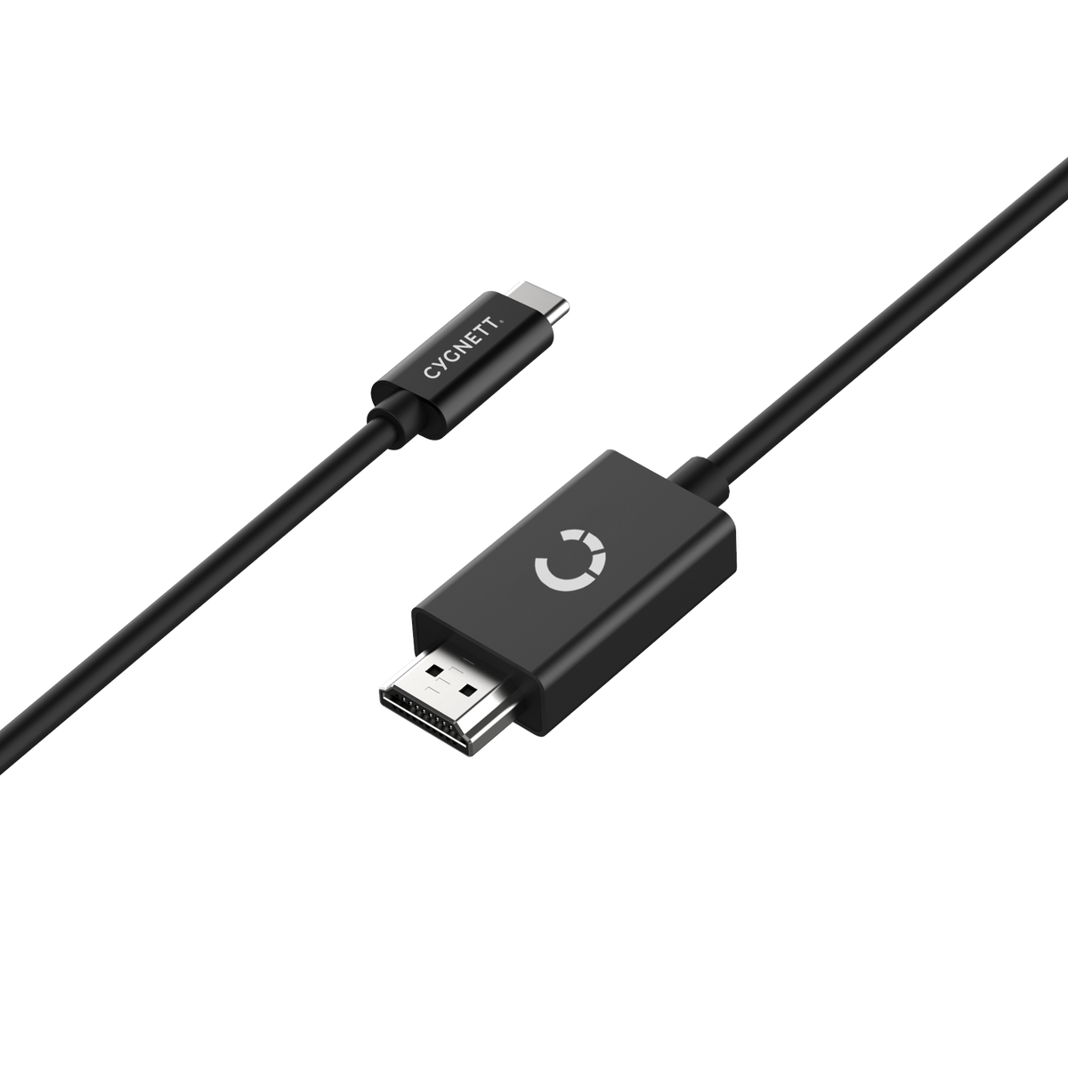 CYGNETT - Câble 4k 1,8m USB-C to HDMI Noir