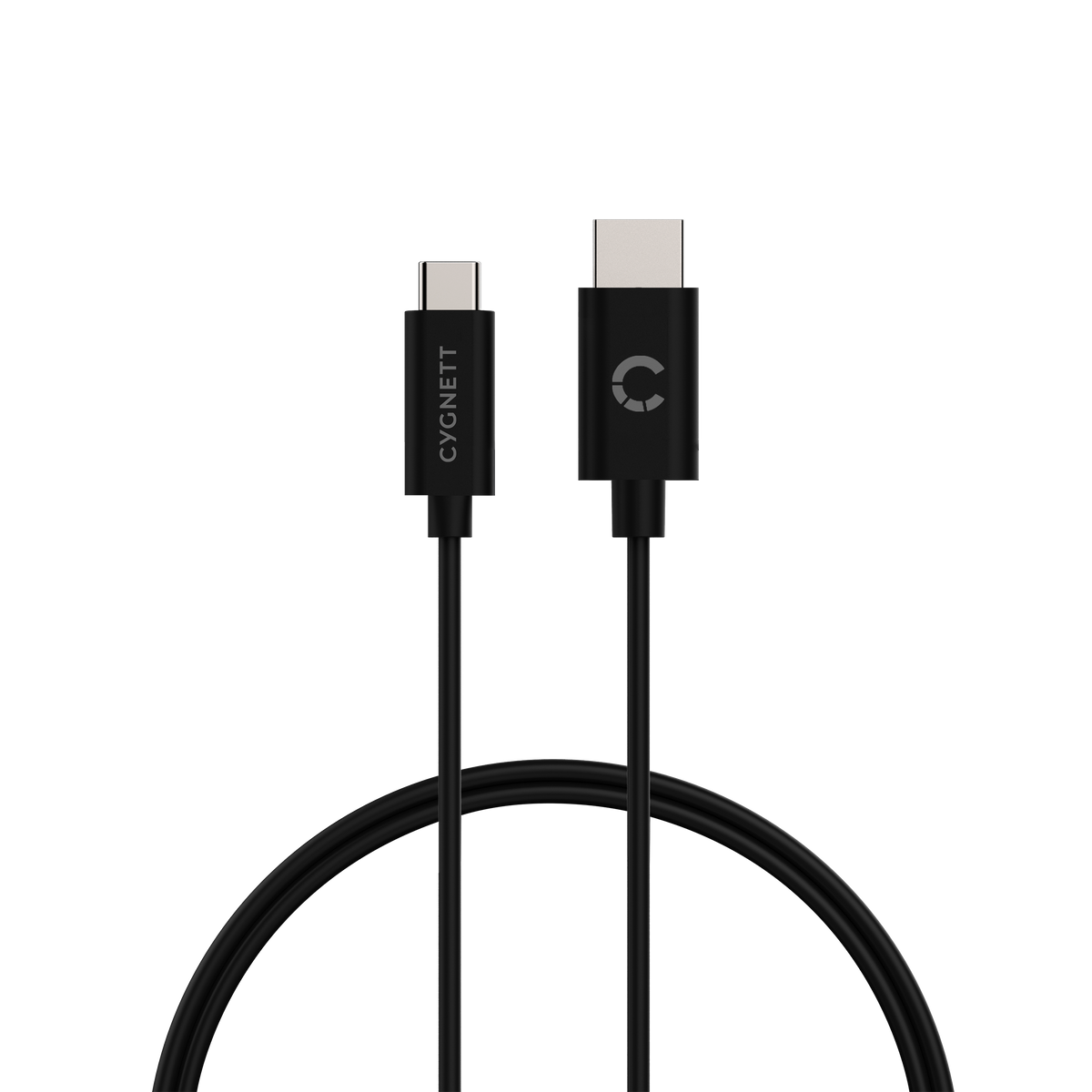 CYGNETT - Câble 4k 1,8m USB-C to HDMI Noir