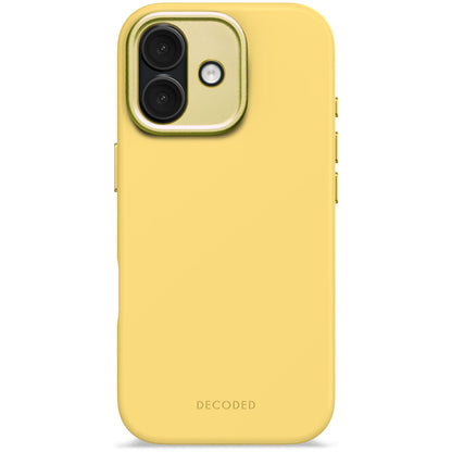 DECODED Coque Silicone iPhone 17 Yuma Yellow