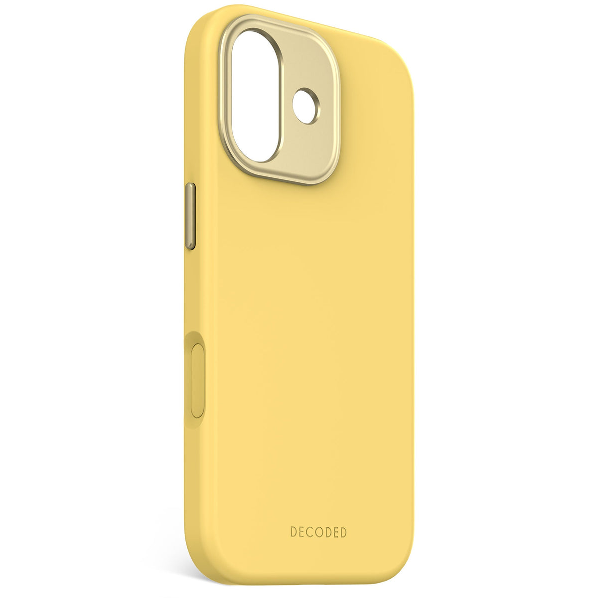 DECODED Coque Silicone iPhone 17 Yuma Yellow
