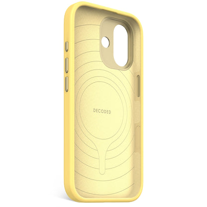 DECODED Coque Silicone iPhone 17 Yuma Yellow