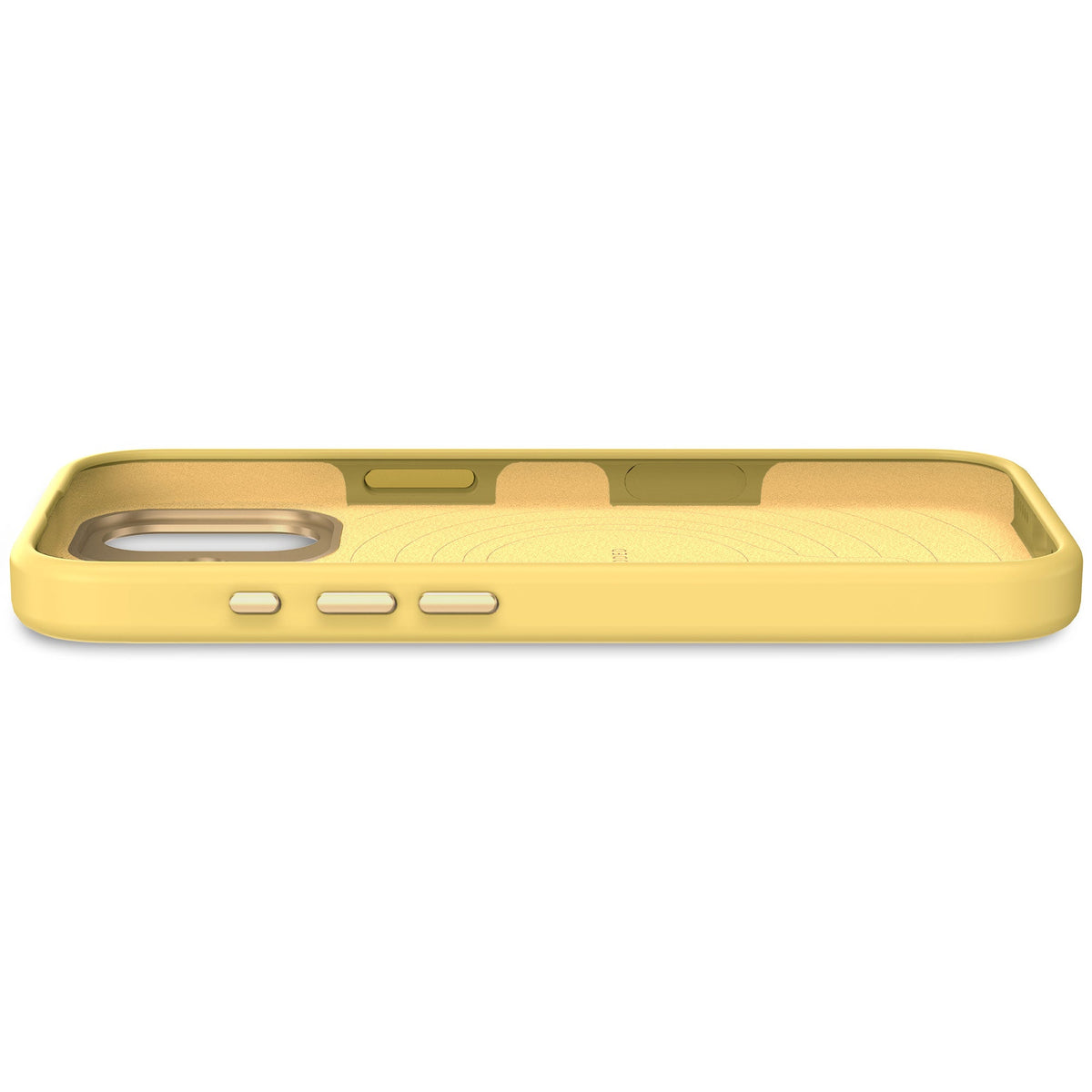 DECODED Coque Silicone iPhone 17 Yuma Yellow