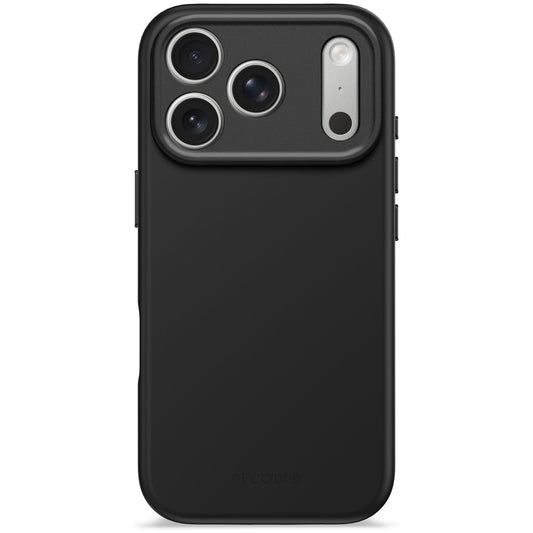 DECODED Coque silicone iPhone 17 Pro Phantom Black