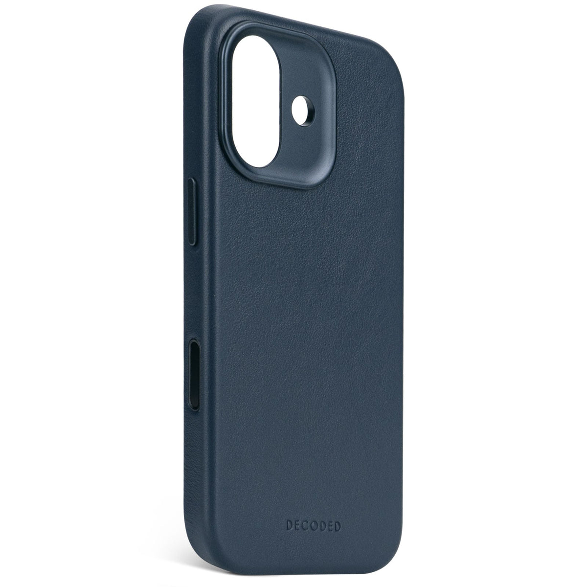 DECODED Coque Cuir iPhone 17 Navy Shadow