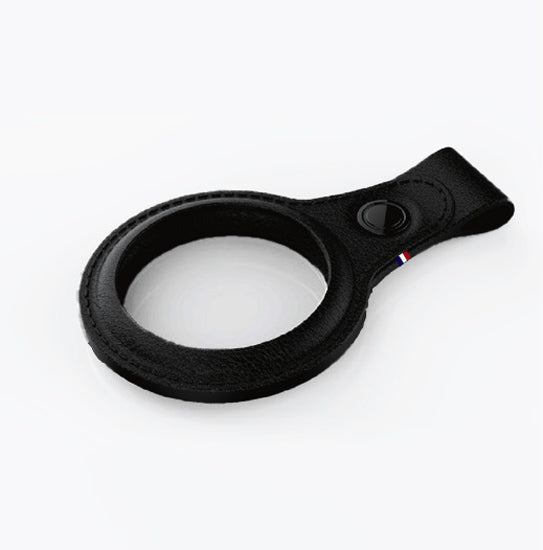 DECODED Porte-clé en cuir pour AirTag Noir
