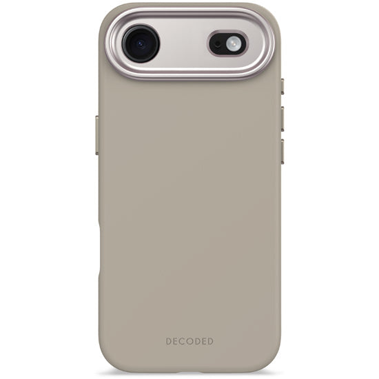 DECODED Coque MagSafe Silicone iPhone Air Soft Taupe